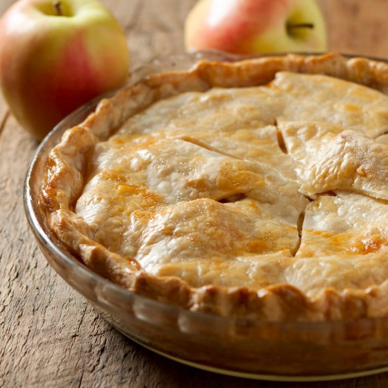 Gebakken appeltaart