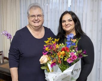 Meryem in het zonnetje